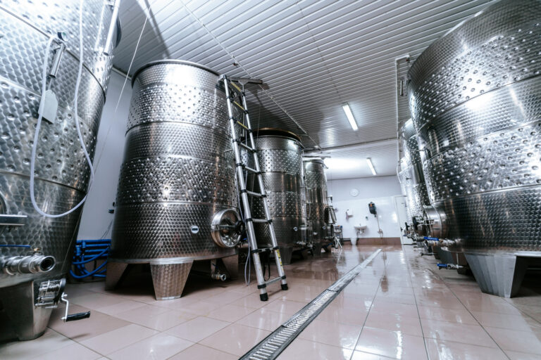 Cuve de vin en inox Fermentations malolactiques